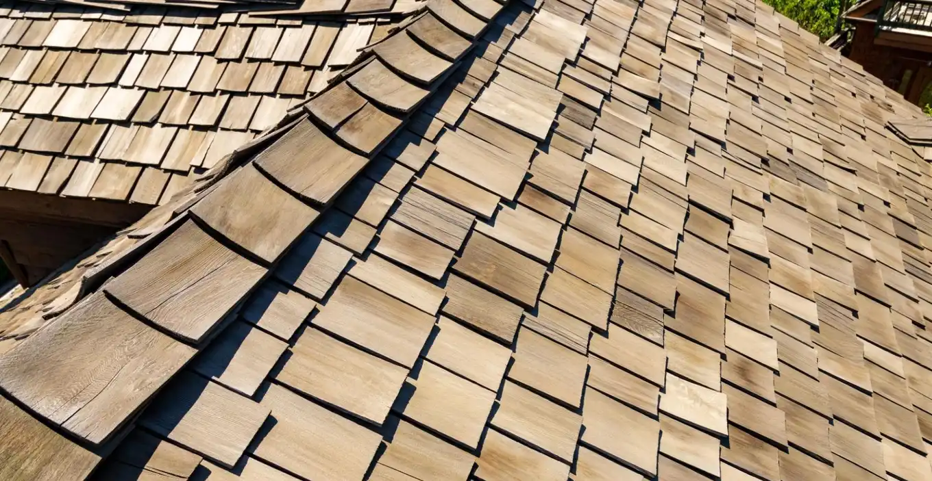 Cedar Shake Shingles by Brentwood Roofing